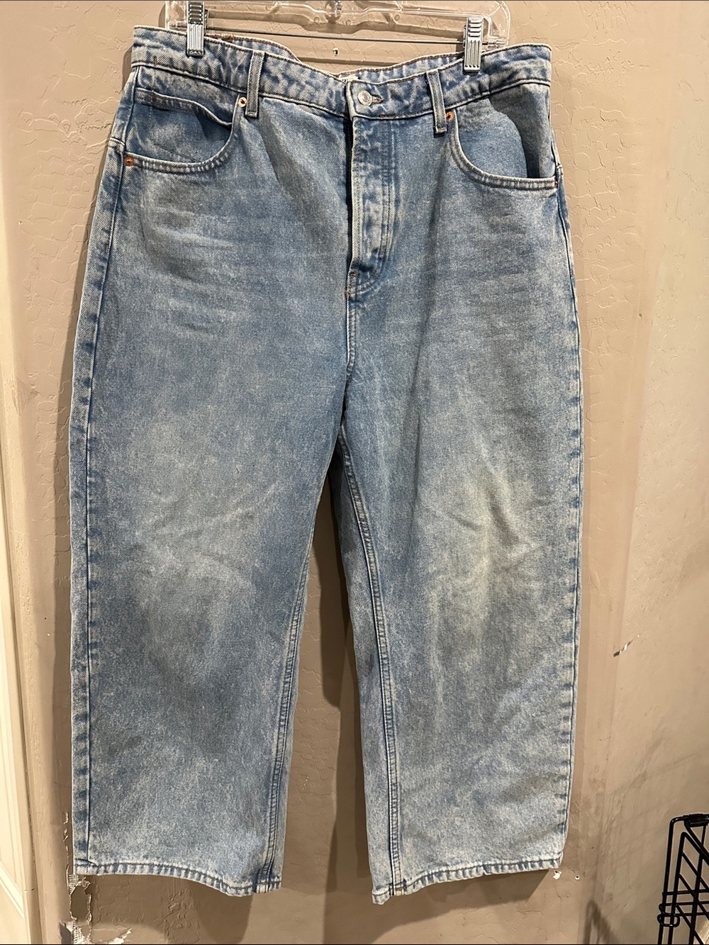 We The Free deep trance dropped Blue Boyfriend Jeans